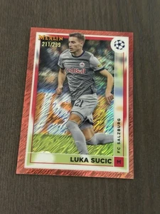 2022-23 Topps Merlin UEFA Club Competitions Rose Gold Shimmer /299 69 LUKA SUCIC - Picture 1 of 2