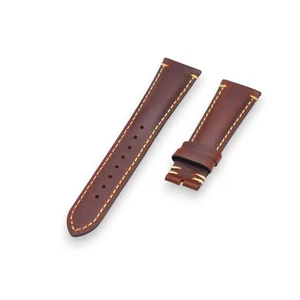 Quick Relase 22mm Brown Genuine Leather Strap For Tudor Black Bay - Picture 1 of 6