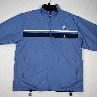 Vintage North Carolina Tar Heels Air Jordan Jacket Men's Large Reversible NCAA - Image 1 of 4