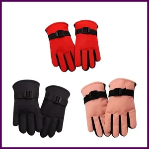 Kinder Handschuhe Wasserdicht Outdoor Vollfinger Thermo Handschuhe Kinder Winter - Bild 1 von 30