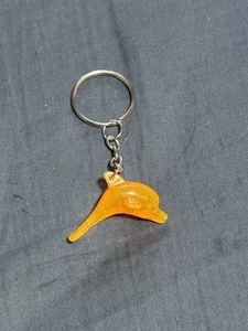 Schlüsselanhänger Orange Delphin 1 Zoll - Bild 1 von 2