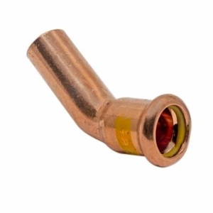 M-PRESS 22MM 45º STREET ELBOW GAS PRESS FITTING PACK OF 5 (M-Profile) - Imagen 1 de 1