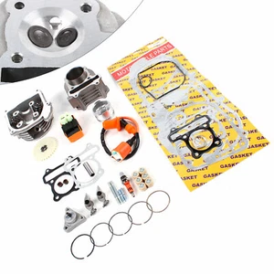 Big Bore Cylinder Piston Kit GY6 50cc 100cc Scooter Moped 1P39QMB 139QMB 50mm US - Picture 1 of 12