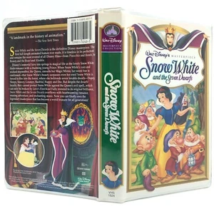 Blancanieves y los siete enanitos VHS 1994 Walt Disney Masterpiece Collection - Imagen 1 de 6