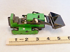 Tonka Mini Front Loader/Bulldozer, Vintage, Rare Green, pressed steel