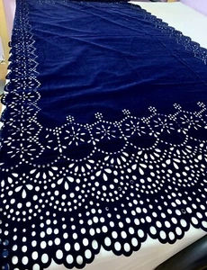 Lasercut Velvet Shawl wraps Shawl - Picture 1 of 12