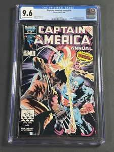 Captain America Annual #8 1986 CGC 9.6 4583178009 Mike Zeck Wolverine - Bild 1 von 6