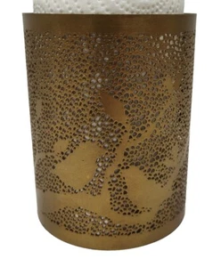 Scentsy Full Size Wrap Chickadee For Full Size Warmers Gold Color Birds - Picture 1 of 6