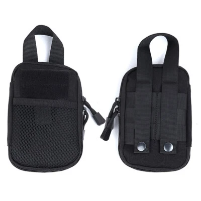 户外战术 EDC 实用袋尼龙 MOLLE 小巧口袋小工具腰包 — 第 1/4 张图片