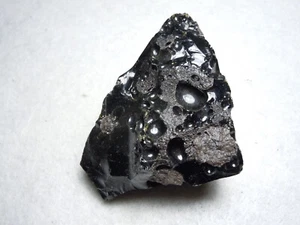 Kohlenstoff Kieselsäure Probe Schmelzglas aus Kohleverbrennung Kraftwerk 140 Gramm - Bild 1 von 12