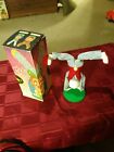 Western Germany (HZ) wind-up mechanical Plastic Hand Stand Clown toy 