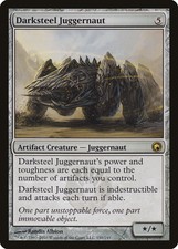 Darksteel Juggernaut Scars of Mirrodin PLD Artifact Rare MAGIC CARD ABUGames