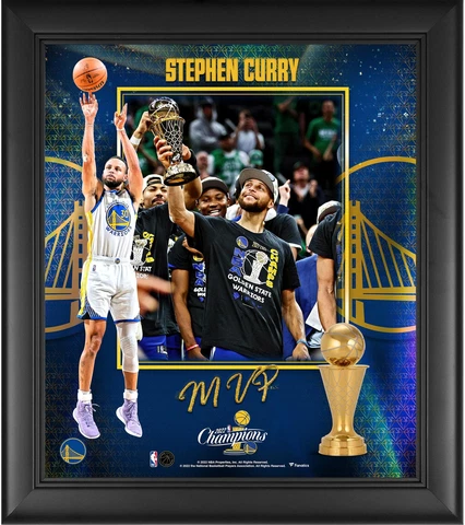 Stephen Curry Golden State Warriors Framed 15x17 2022 Finals MVP Collage Cover