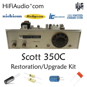 Scott 350C tube receiver tuner restoration repair service rebuild kit fix - Picture 1 of 7