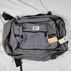 REI Travel Pack 2 Backpack Gray Hiking Camping Trails Mountain Travel Storage - Picture 1 of 10