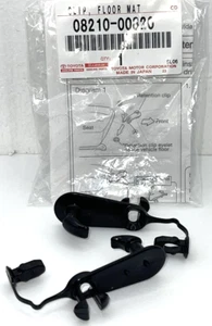 TOYOTA FLOOR MAT CLIPS SET OF 2 OEM 0821100720 - Picture 1 of 5