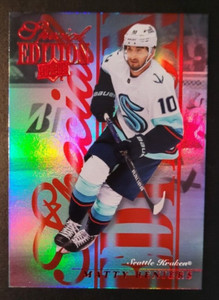 2023-24 upper deck series 1 Special Edition Red Matty Beniers Seattle Kraken SE8