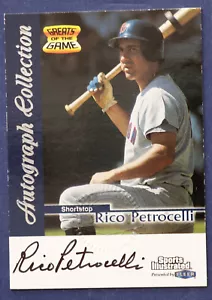 1999 Sports Illustrated Greats of the Game Autographs #57 Rico Petrocelli - Bild 1 von 2