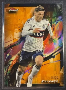 Ryan Gauld /50 Orange 2024 Topps Finest MLS Soccer Common Vancouver Whitecaps FC - Bild 1 von 3