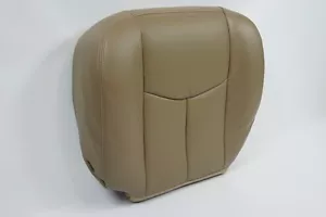2003 2004 2005 2006 GMC Sierra-Chevy Avalanche Driver Bottom Seat Cover TAN #522 - Picture 1 of 9