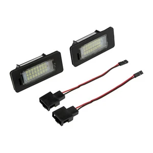 2x Luci LED cortesia targa posteriore per Audi A4 B8 8K5 2007-2015 ZPZX - Foto 1 di 8