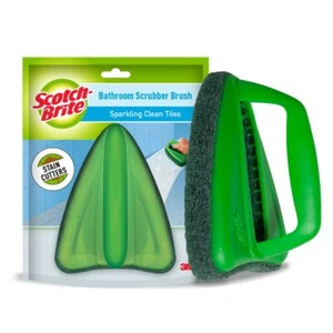 Scotch-Brite Bathroom Scrubber Brush for Sparkling Clean Tiles - Free Ship - Picture 1 of 5