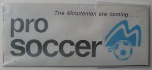 1974 Boston Minutemen Pro Soccer Season Ticket Application; BC Alumni Stadium - Bild 1 von 1