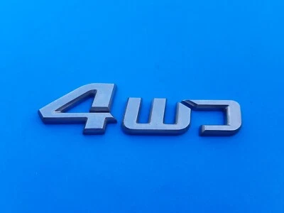 05 06 07 08 09 HYUNDAI TUCSON 4X4 PUERTA TRASERA CROMO EMBLEMA LOGOTIPO INSIGNIA OEM (2006) Foto 1 de 3