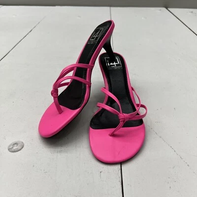 Lust For Life 粉色中跟凉鞋女式 6 码全新 — 第 1/4 张图片