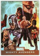 MARVEL 2010 MARVEL HEROES AND VILLAINS A3 ALLIANCES INSERT CARD Mighty Avengers