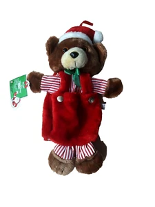 Stuff A Stocking Weihnachten Puppe mit Fronttasche Browne Bär 15 Zoll - Bild 1 von 7
