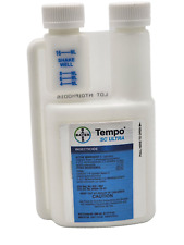 Bayer 8oz Tempo SC Ultra 240 ML Insecticide Pest Insect Control Spiders Bugs