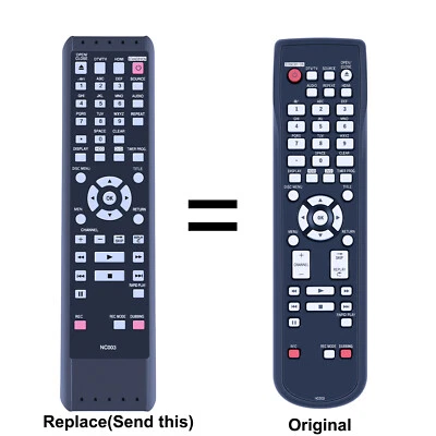 New NC003 Remote Control For Philips Magnavox DVD MDR515H MDR533H MDR535H - Image 1 of 4