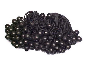 New 25pc 6" Ball Bungee Cord Canopy Tarp Tie Down Straps * US FREE SHIPPING * - Picture 1 of 2