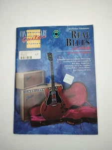 Real Blues Guitar: A Complete Course in Authentic Blues Guitar, Book & CD - GOOD - Picture 1 of 10