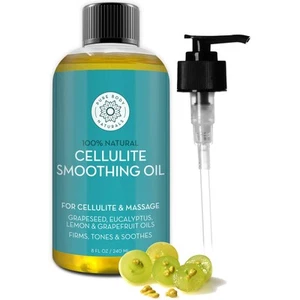 8 Fl Oz Anti Cellulite Oil Firming Body Massage Oil Natural Hydrating Skin Care - Picture 1 of 6