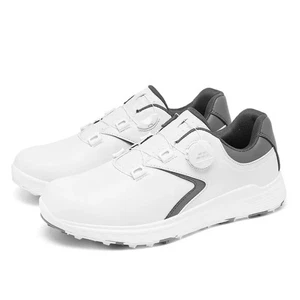 Golf Shoes Waterproof Men Professional Golfers Sneakers Anti Slip Walking Shoes - Picture 1 of 25