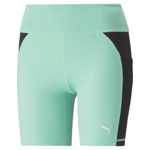 Pantaloncini corti PUMA Fit 5 pollici donna verdi casual sportivi 52307876