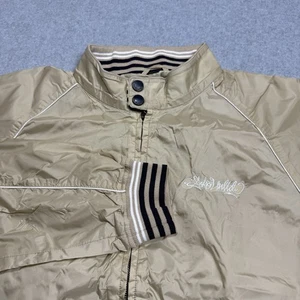 Ecko Unltd Bomber Jacket Mens Large Windbreaker Double Snap Collar VTG Y2K Retro - Picture 1 of 7