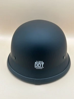 ZJ HELM ZH-02 German Style Motorcycle Helmet FMVSS 218 DOT - Size XL (61-62cm) - Image 1 of 4