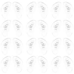 20 Paar weiche Silikon Nasenpads für Sonnenbrillen Brillen rutschfeste Nasenpads - Bild 1 von 12