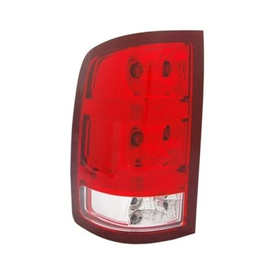 For GMC Sierra 3500 HD 10-12 Driver Side Replacement Tail Light CAPA Certified Foto 1 de 4