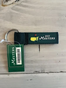 2003 Masters Golf Schlüsselanhänger Augusta grün Gummi PGA neu mit Etikett - Bild 1 von 2