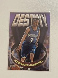 1997-98 Topps Destiny Stephon Marbury #D10 Timberwolves - Imagen 1 de 1