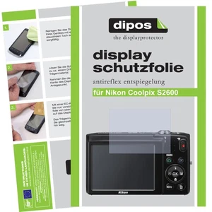 2x Screen Protector for Nikon Coolpix S2600 Protection Anti Glare dipos - Picture 1 of 5