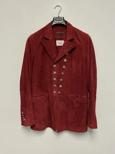 $2998 John Varvatos Limited Edition Suede Jacket EU 50 USA 40 Imperfection - Picture 1 of 15