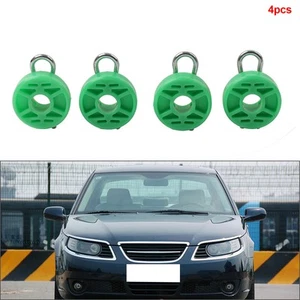 4x Front Power Window Regulator Guide Roller Clip Fit Saab 9-3 9-5 For Volvo S70 - Picture 1 of 12