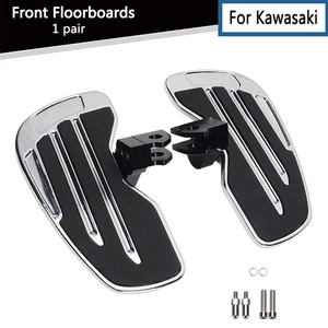 Rider Floorboard Footboard For Kawasaki Eliminator 450/500 23-2025 Wide Footpegs - Picture 1 of 12