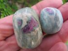 Ruby Fuchsite Crystal Natural Polished Healing Muscovite Mica Aa Grade X2 41G