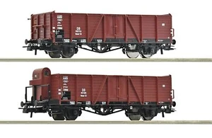 Roco H0 76289 - 2 Open Freight Cars Ommr 33 Of The DB - Picture 1 of 1